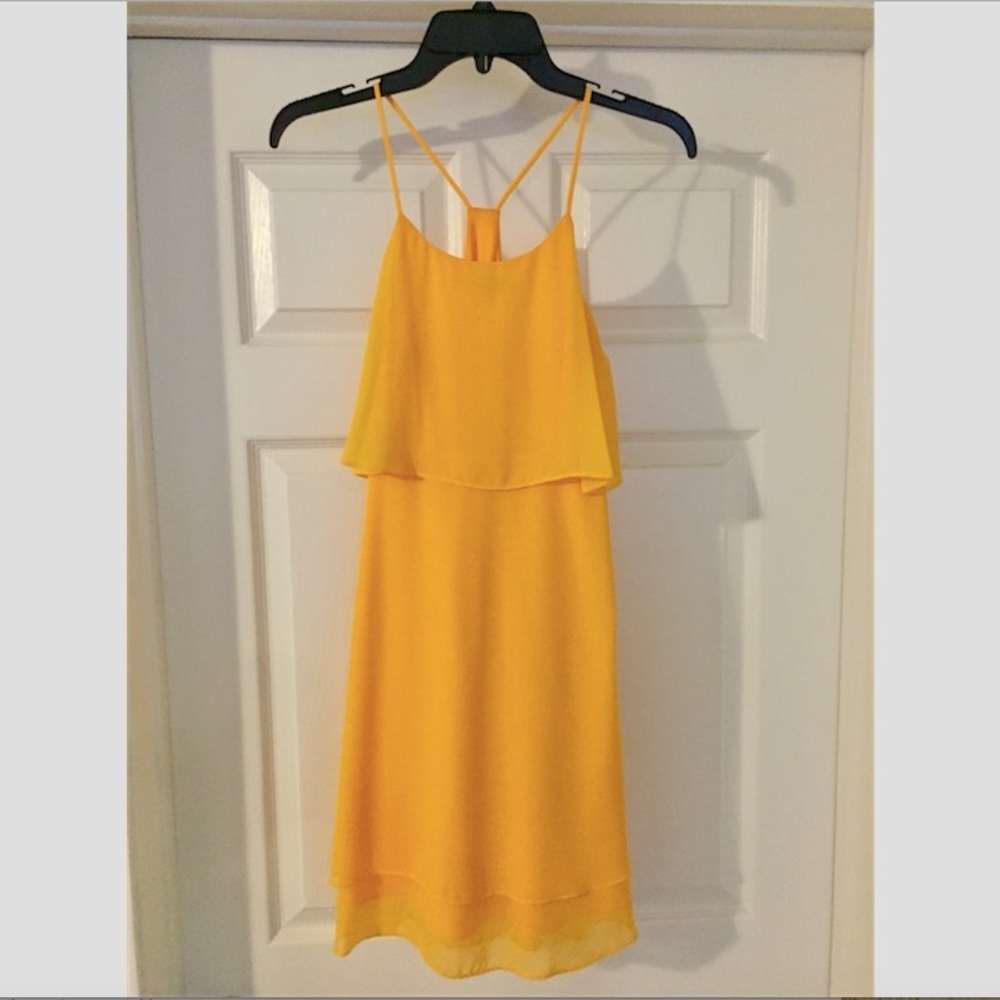 Gianni Bini T-back Popover Mini Dress Sz 0